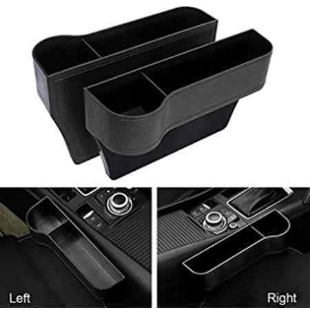 Buy Car Seat Gap Filler Organizer, 2 Pack Multifunctional Car Seat  Organizer, Auto Console Side Storage Box with Cup Holders 2 Seat Hooks for  Drink, Car Organizer Front Seat for Holding Phone