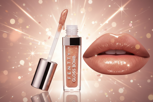 Get instantly fuller-looking lips with the iconic Fenty Beauty Gloss Bomb 💄
This universally flattering lip gloss delivers explosive shine, a smooth non-sticky feel, and a subtle plumping effect. Loved by celebrities and beauty influencers, this gloss is a must-have in every makeup bag.